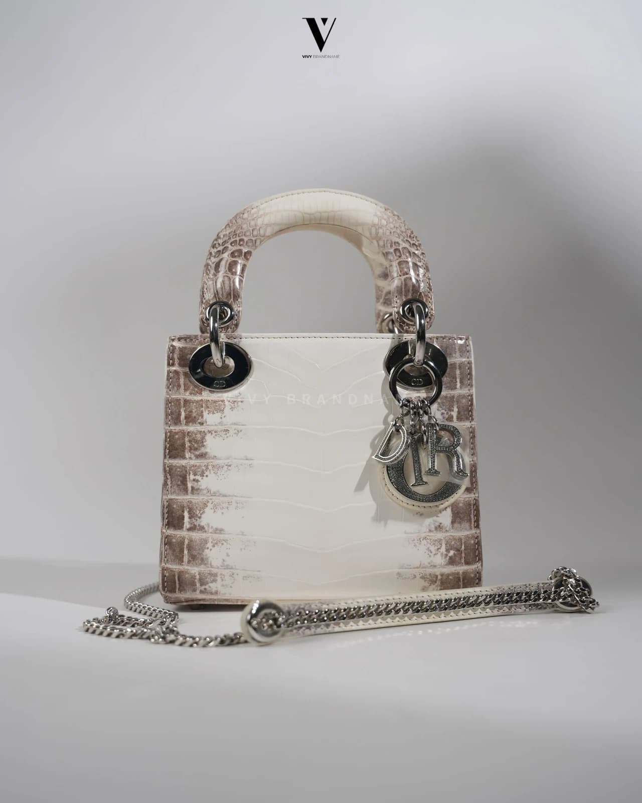 Dior lady dior himalayan mini — lady dior himalayan mini alligator SHW