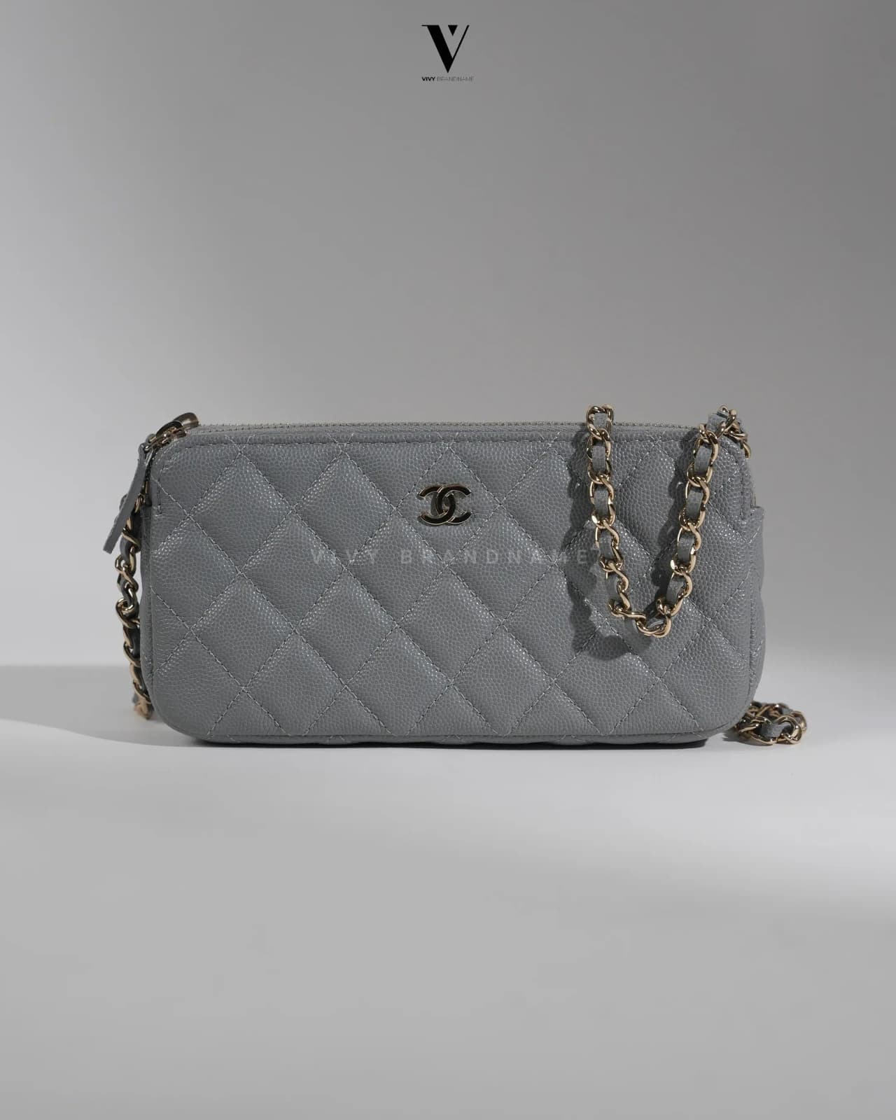 Chanel O diver — O diver grey caviar GHW holo 29
