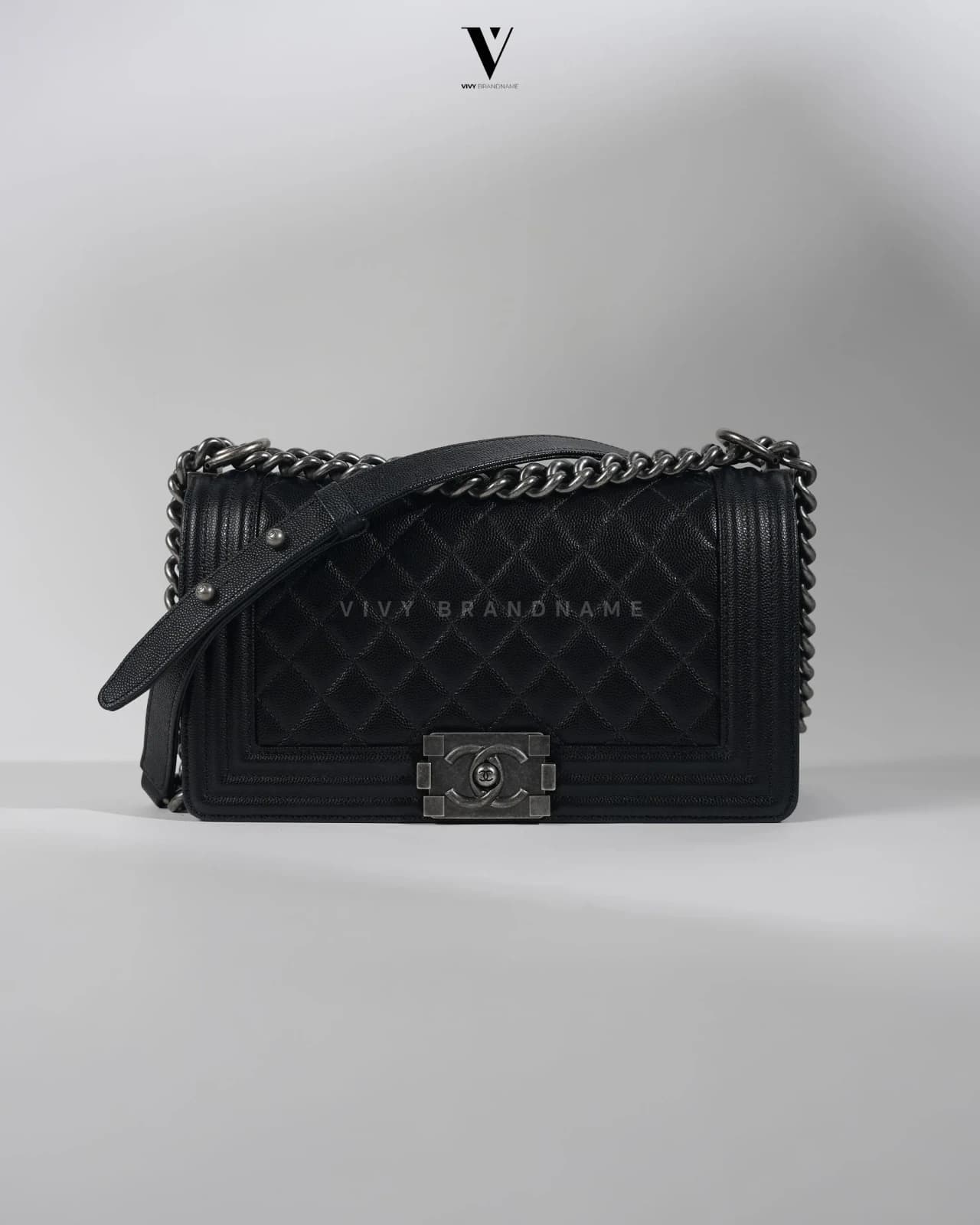 Chanel boy 10 — boy 10 caviar RHW holo29