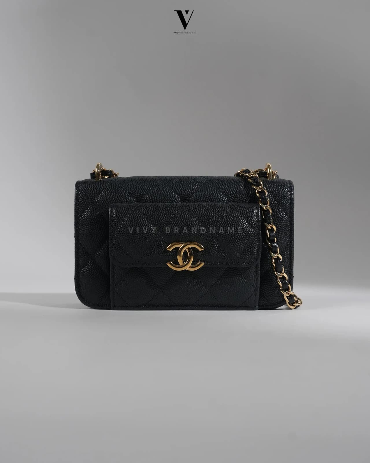 Chanel crossbody — Crossbody mini blackcaviar GHW MCC
