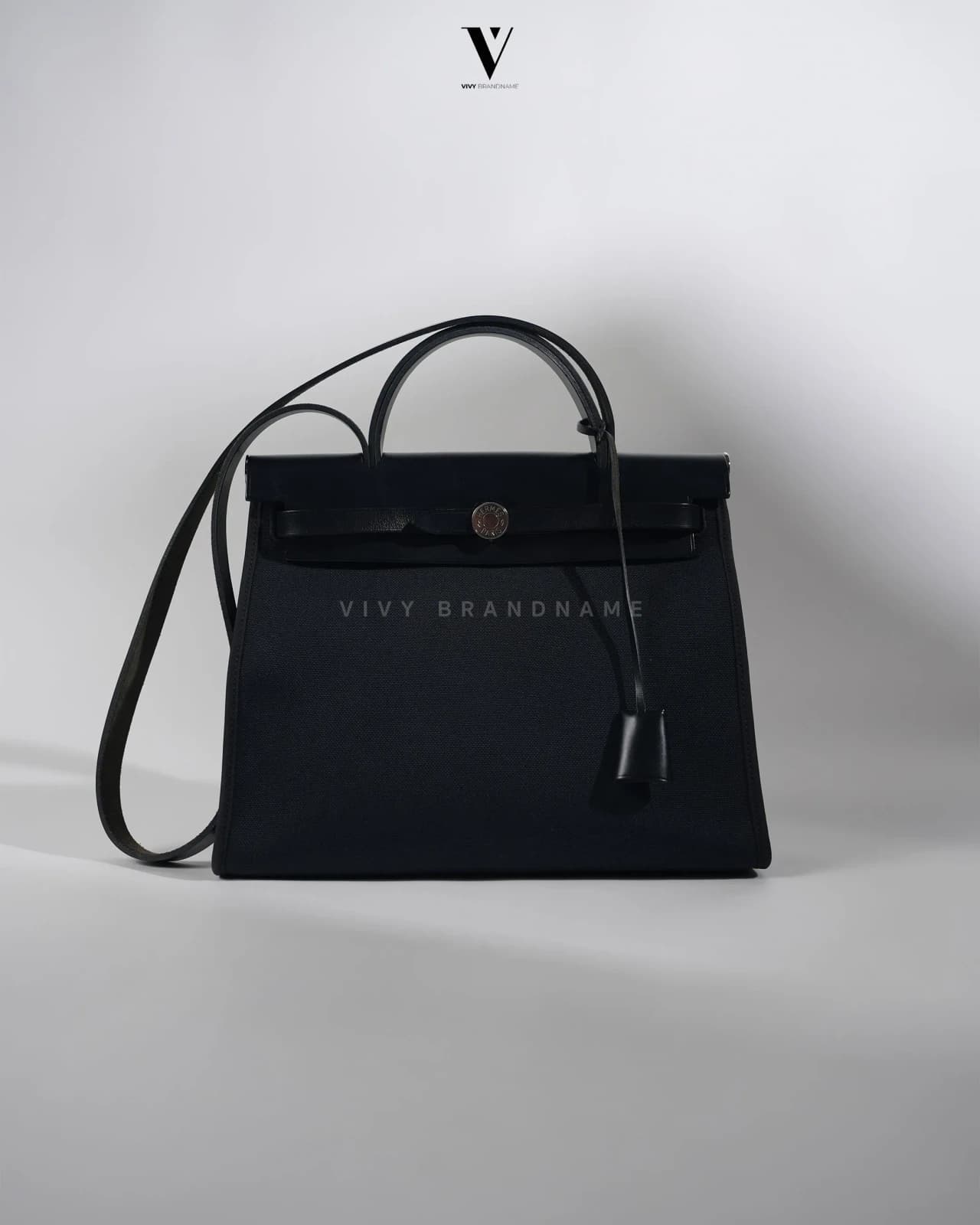 Hermes herbag zip 31 — herbag zip 31 noir PHW stamp D