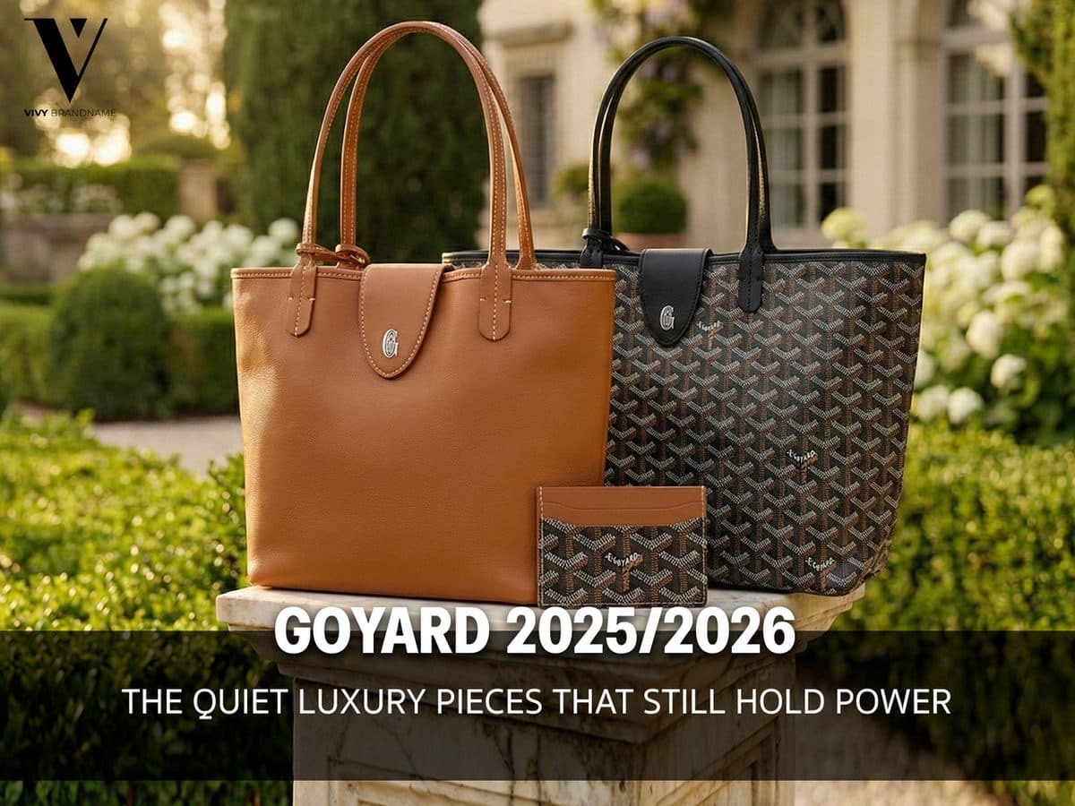 Goyard Quiet Luxury pieces for 2025 and 2026