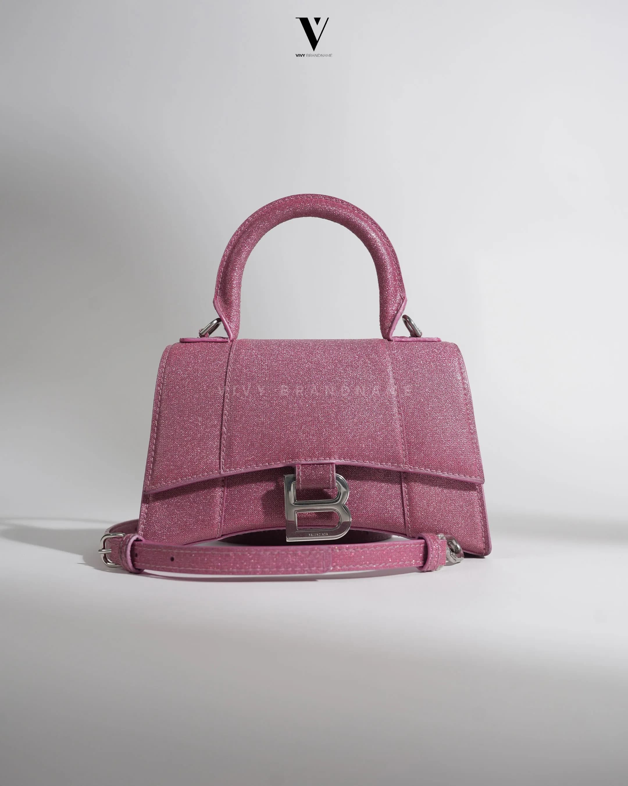 Balenciaga hourglass — hourglass XS sweet pink