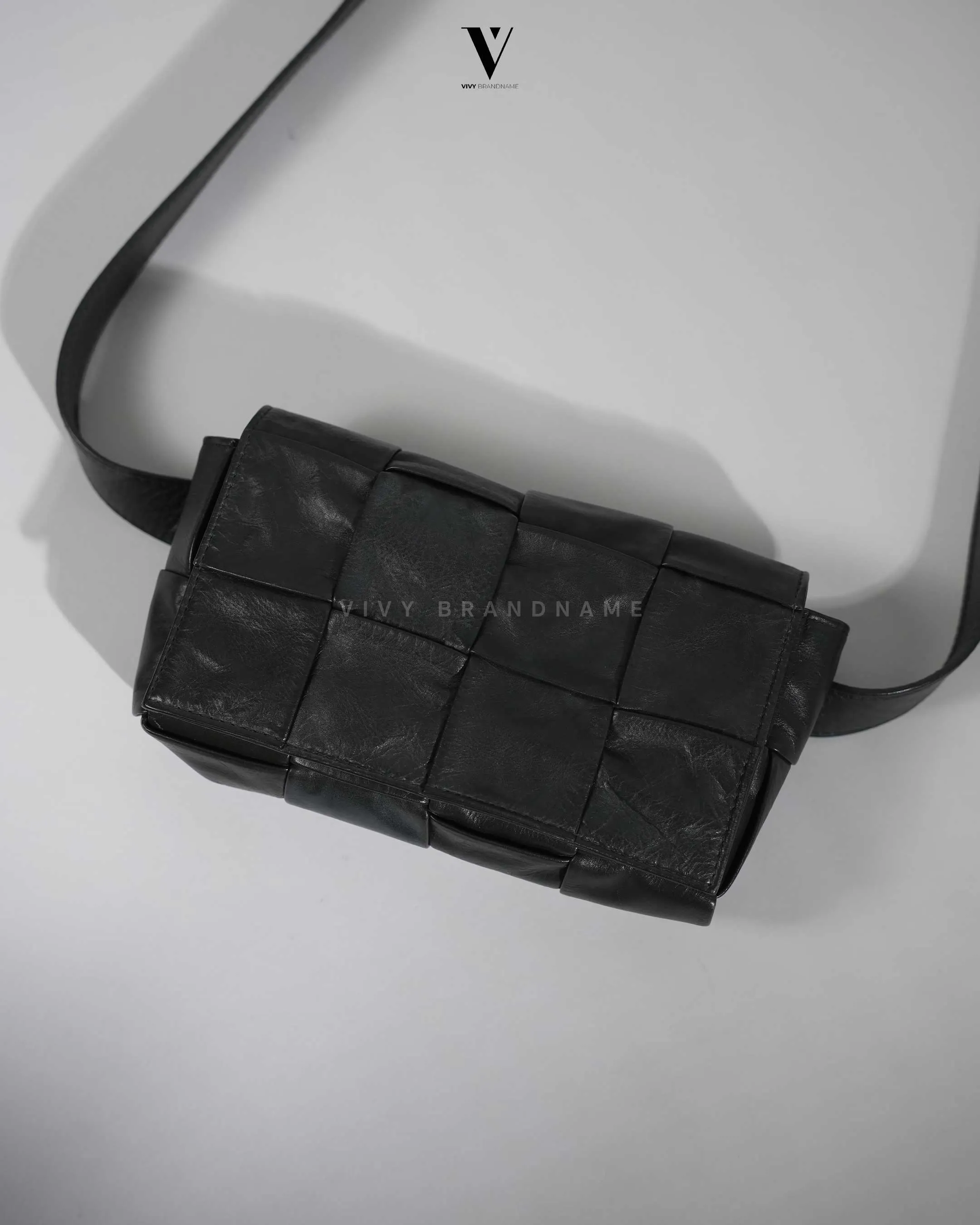 Bottega cassette belt — Cassette belt mini olive-green