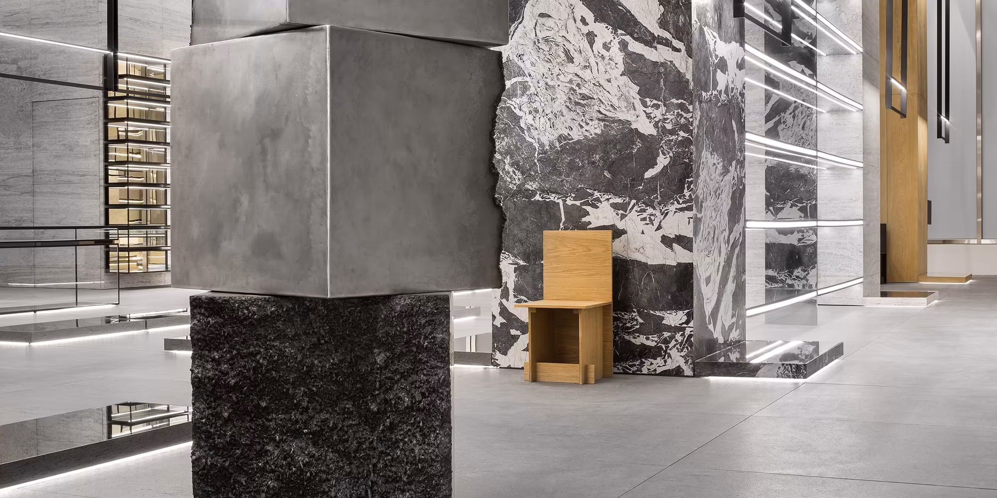 Celine 精品店内景